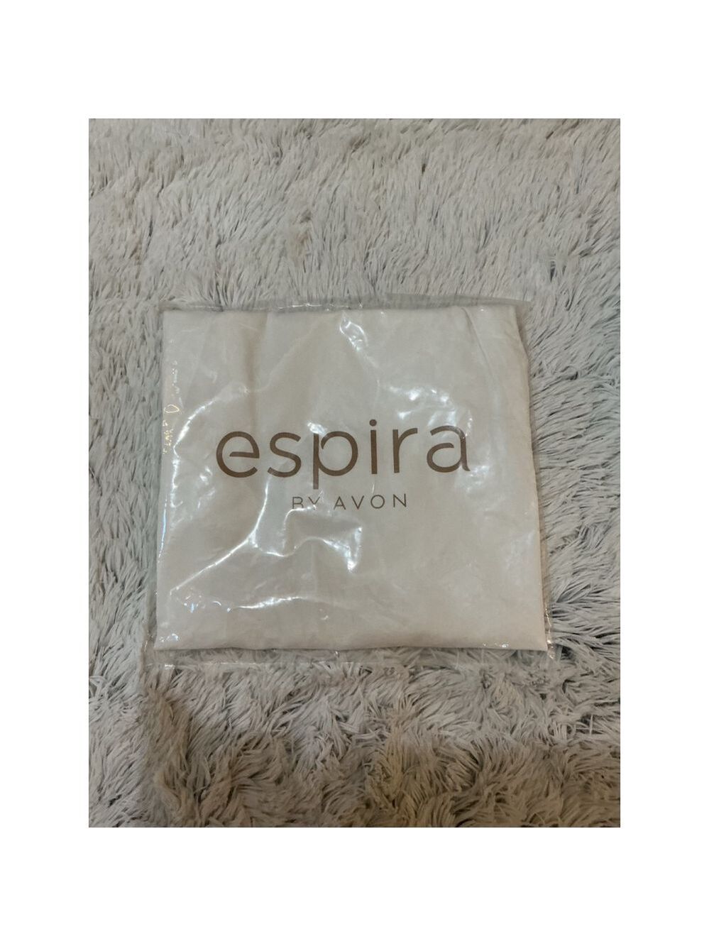 Espira by Avon White Logo Apron – Cotton Kitchen Cooking Apron NWT